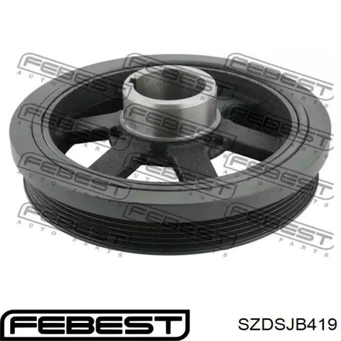 Polea de cigüeñal SZDSJB419 Febest