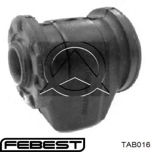 57352 Metalcaucho Silentblock de brazo de suspensión delantero inferior