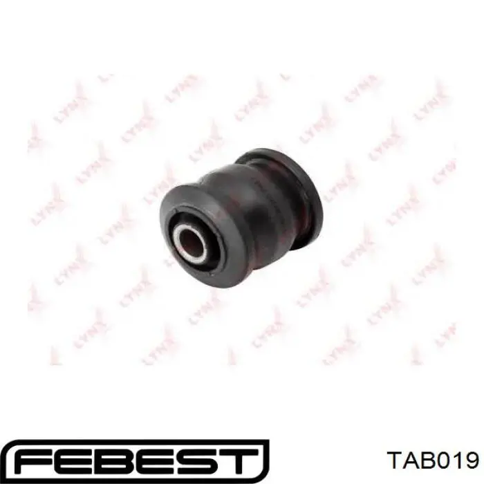 TAB019 Febest Buje del brazo longitudinal trasero