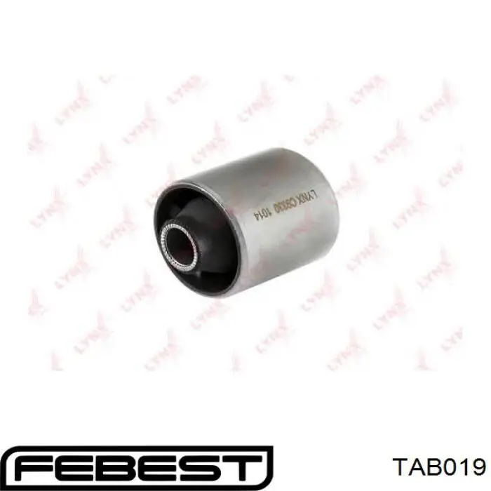 Buje del brazo longitudinal trasero TAB019 Febest