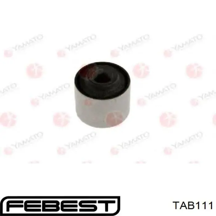 Buje del brazo transversal trasero Febest TAB111