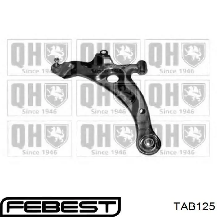 06699 Metalcaucho Silentblock de brazo de suspensión delantero inferior
