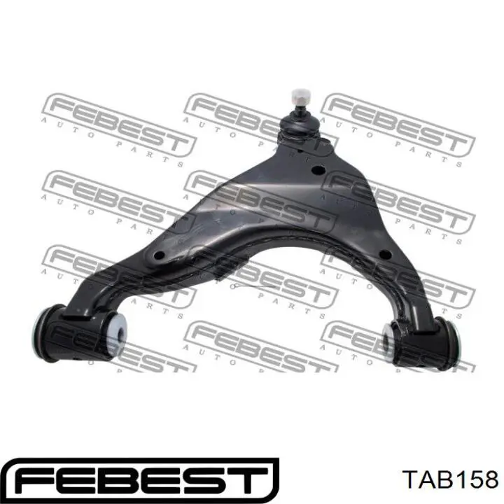 Silentblock del brazo de suspensión TAB158 Febest