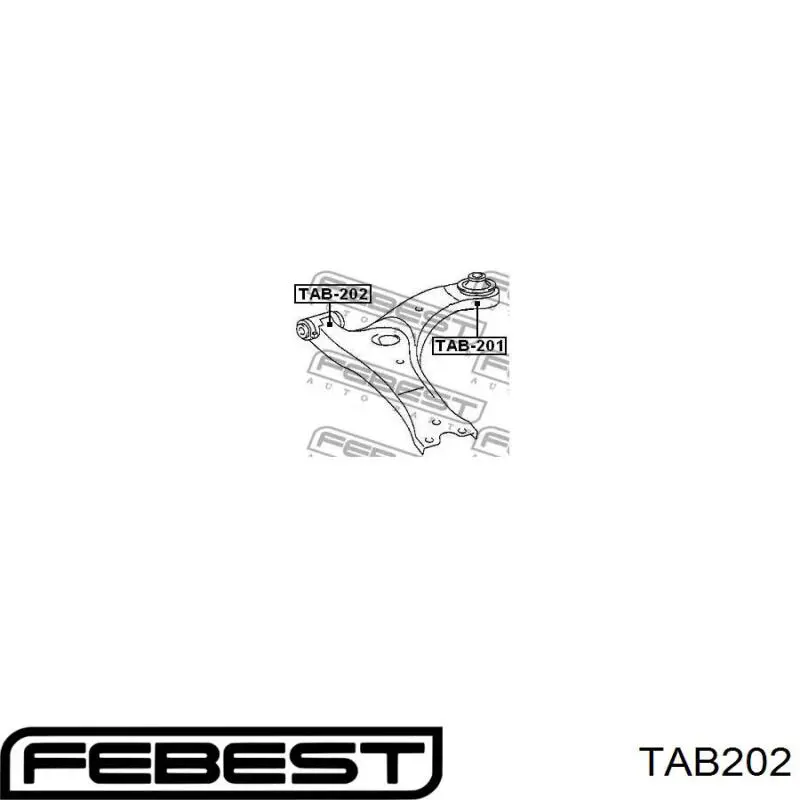 Comprar TAB202 Febest Silentblock