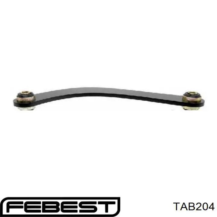 Buje del brazo inferior trasero Febest TAB204