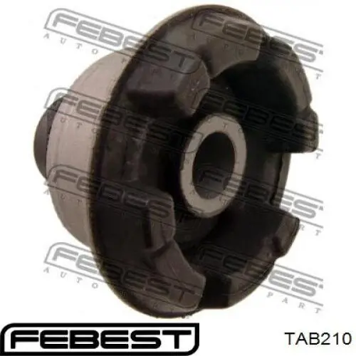 Silentblock delantero del soporte de la traviesa del diferencial trasero Febest TAB210