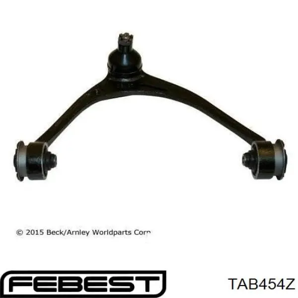 TAB-454Z Febest silentblock de brazo de suspensión delantero superior