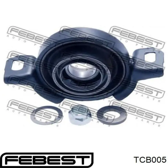 Rodamiento central del eje de transmisión trasero TCB005 Febest