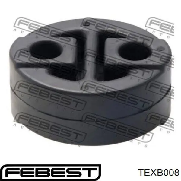 TEXB008 Febest soporte, silenciador