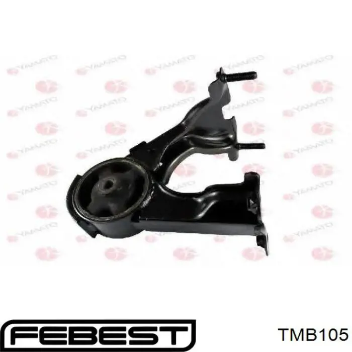 Silentblock del soporte trasero del motor TMB105 Febest