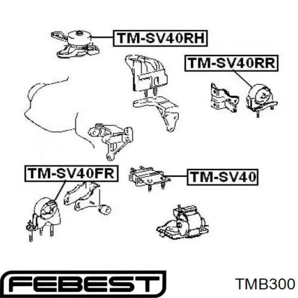 Comprar TMB300 Febest Soporte de motor delantero