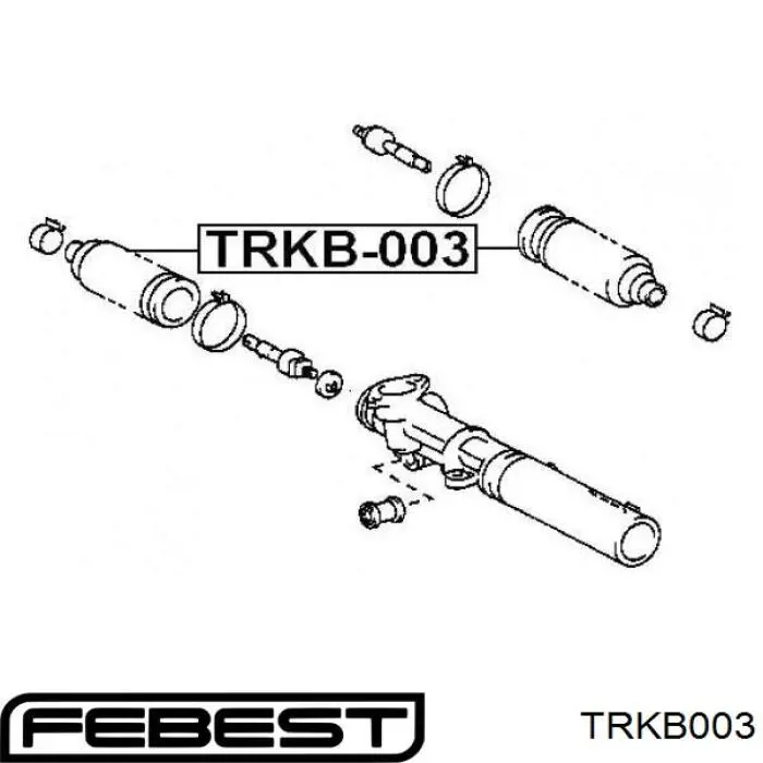 TRKB-003 Febest fuelle, dirección