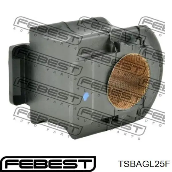 TSBAGL25F Febest casquillo de barra estabilizadora delantera
