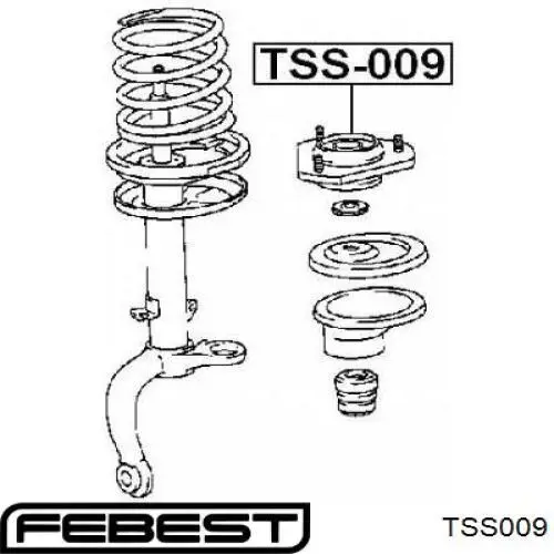 512163 GSP soporte amortiguador delantero