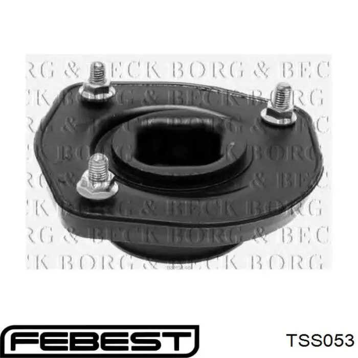 TSS053 Febest soporte amortiguador trasero derecho