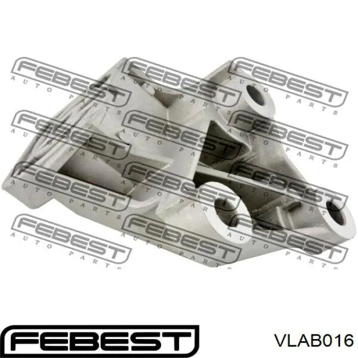 VLAB016 Febest silentblock, soporte de montaje motor delantero