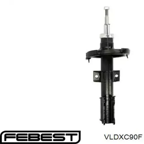 VLD-XC90F Febest tope de amortiguador delantero, suspensión + fuelle