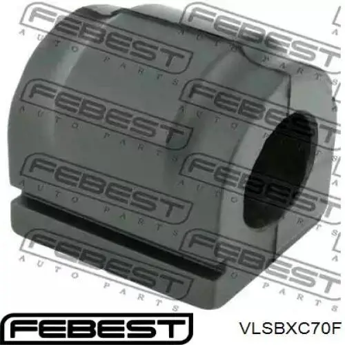 VLSBXC70F Febest casquillo de barra estabilizadora delantera