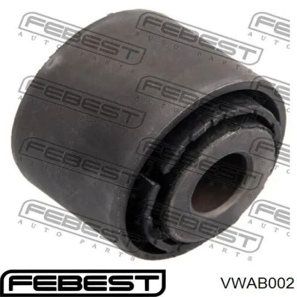 Silentblock del brazo superior de suspensión trasera 02804 Metalcaucho