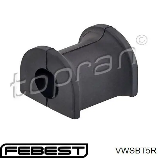 VWSB-T5R Febest casquillo de barra estabilizadora trasera