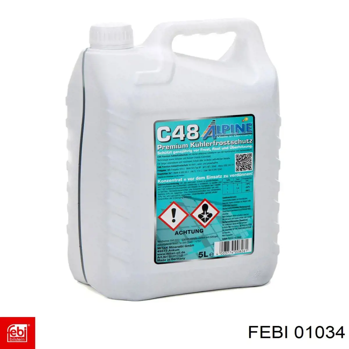 Comprar 01034 Febi Triángulo de suspensión delantera, superior izquierda