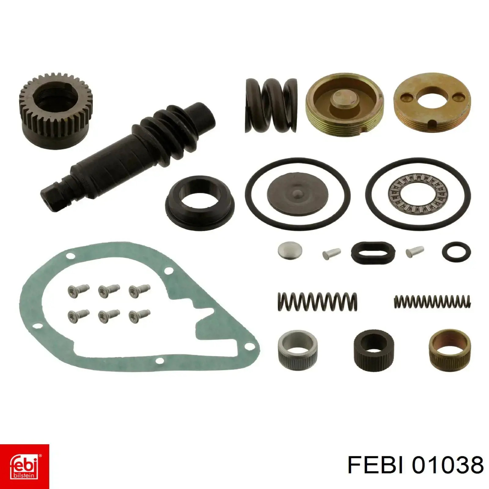 01038 Febi kit de reparacion eje de freno (trinquete)