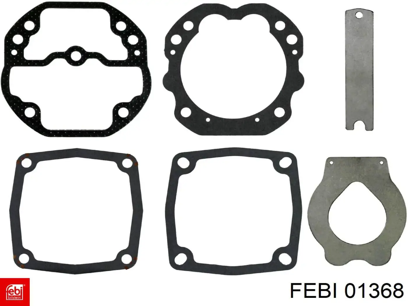 01368 Febi kit de reparación, juntas de compresor (truck)