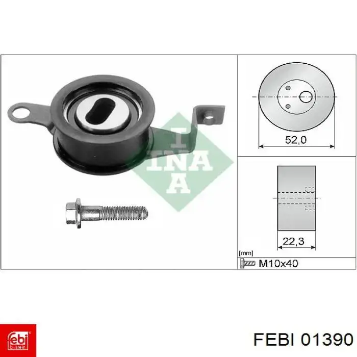 Rodillo tensor cadena LUK 531002310