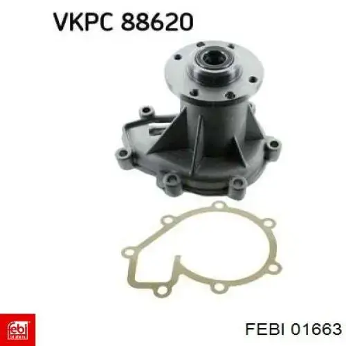 Motor de agua Febi 01663