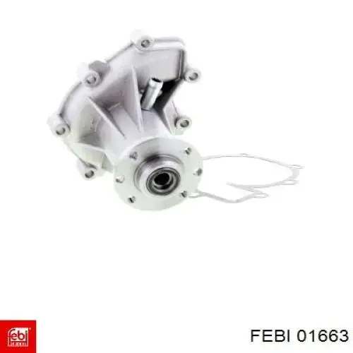 01663 Febi Bomba refrigerante coche