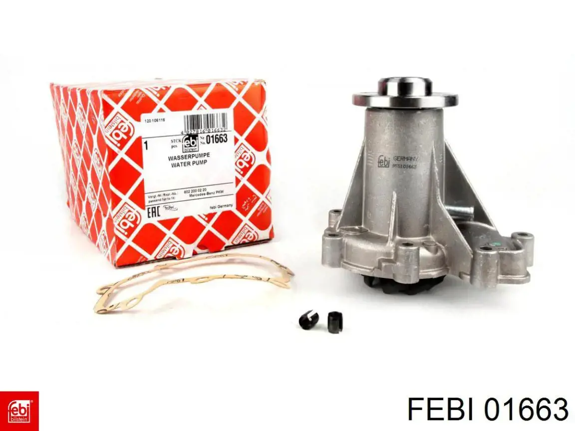 Comprar 01663 Febi Bomba de agua para motor