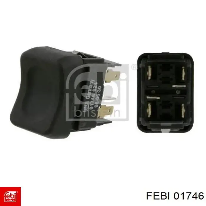 01746 Febi Unidad de control de elevalunas delantera izquierda