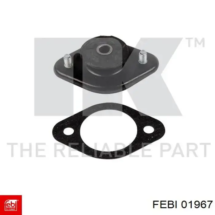 Cazoleta de amortiguador trasero Febi 01967 precio, desde 6,36 EUR