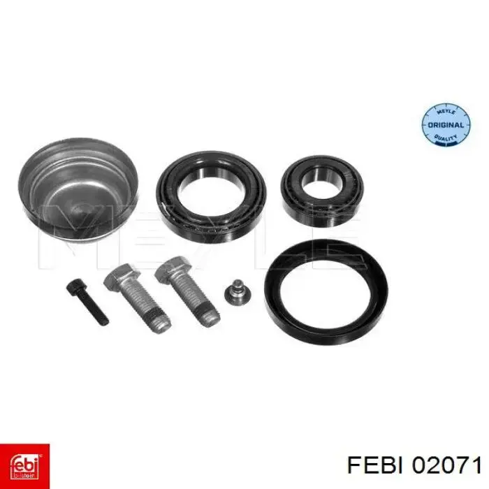 Cojinete de rueda delantero Febi 02071 precio, desde 21,18 EUR