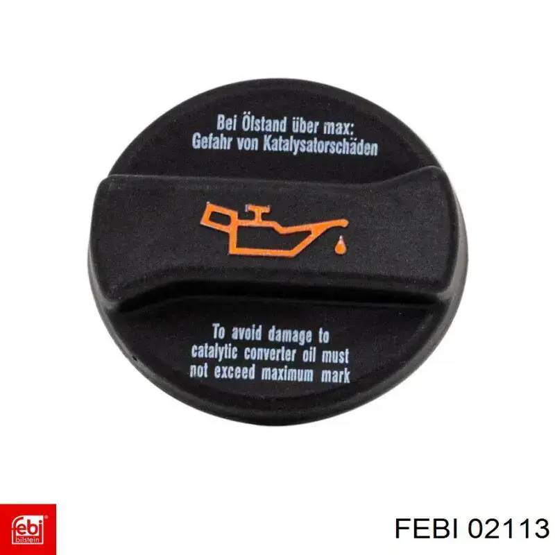 Comprar 02113 Febi Tapa de aceite de motor