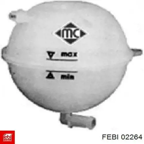 Vaso de expansión 02264 Febi