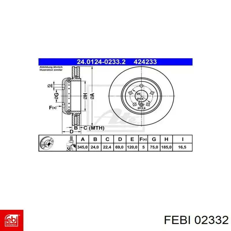Comprar 02332 Febi Terminal de varilla de la caja de cambios