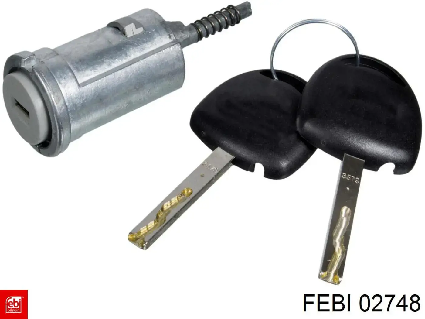 Cilindro de cierre, cerradura de encendido Febi 02748 precio, desde 13,85 EUR