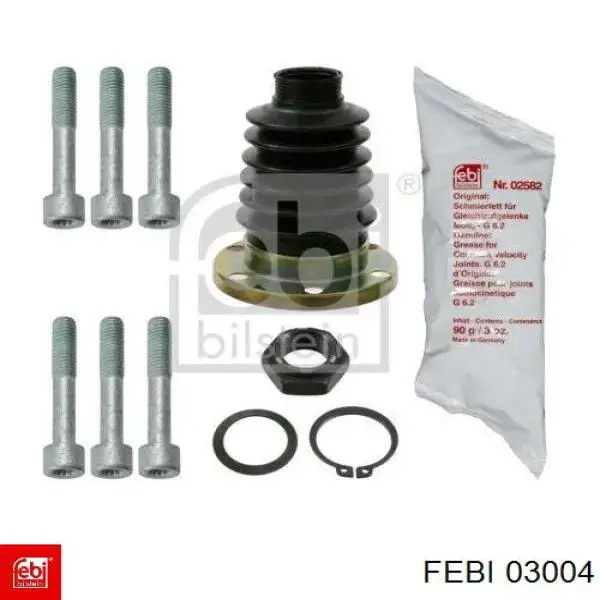 Tornillo (tuerca) de sujeción Febi 03004 precio, desde 1,12 EUR