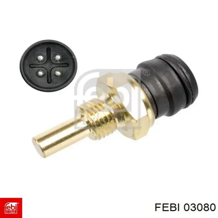 03080 Febi sensor, temperatura del refrigerante (encendido el ventilador del radiador)