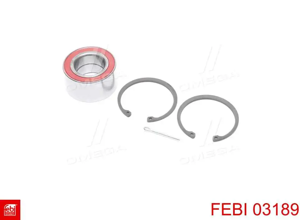 Comprar 03189 Febi Cojinete de rueda delantero
