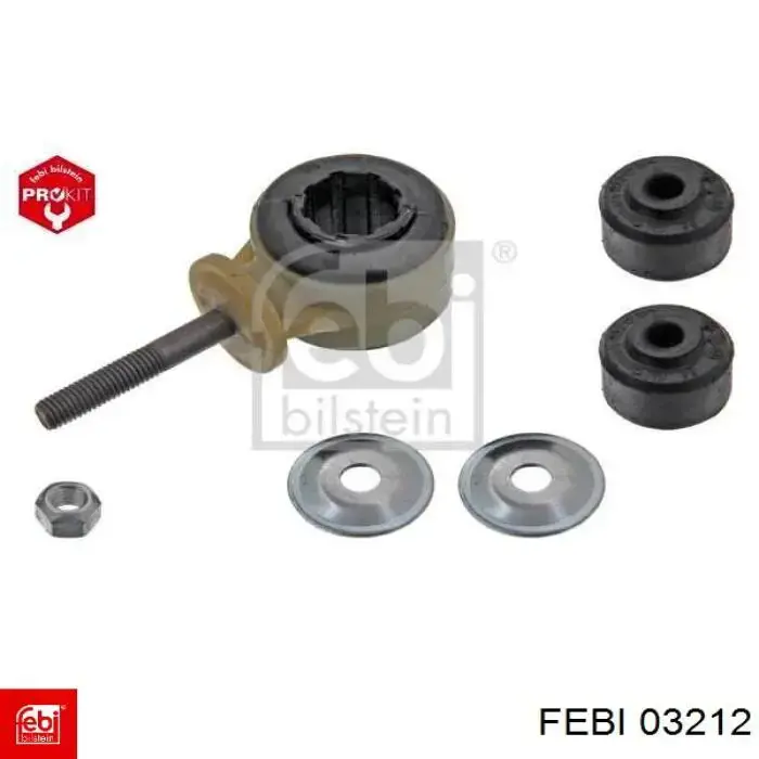 Casquillo de bieleta estabilizadora delantera Febi 03212 precio, desde 1,18 EUR