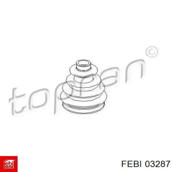 Fuelle, palier delantero exterior Febi 03287 precio, desde 3,81 EUR