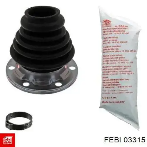 Fuelle, junta homocinética interior derecha delantera Febi 03315 precio, desde 14,85 EUR