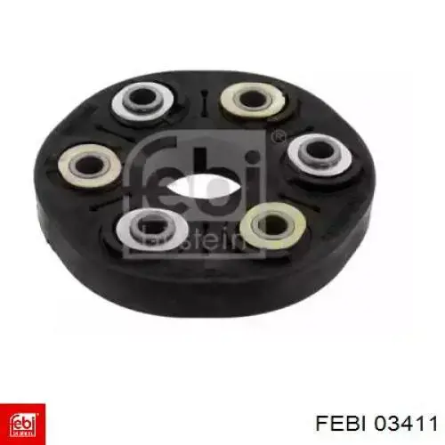 Comprar 03411 Febi Acoplamiento elástico delantero del cardán