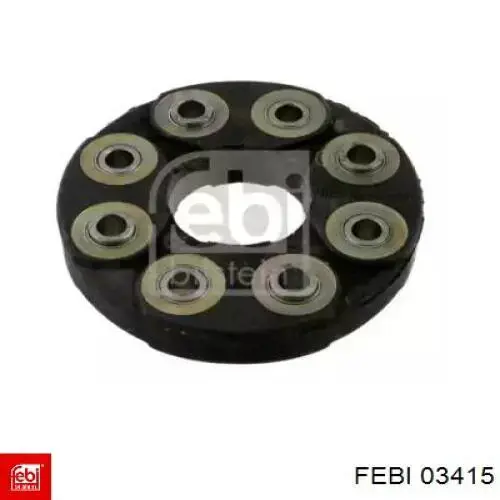 Acoplamiento elástico del cardán Febi 03415 precio, desde 47,30 EUR
