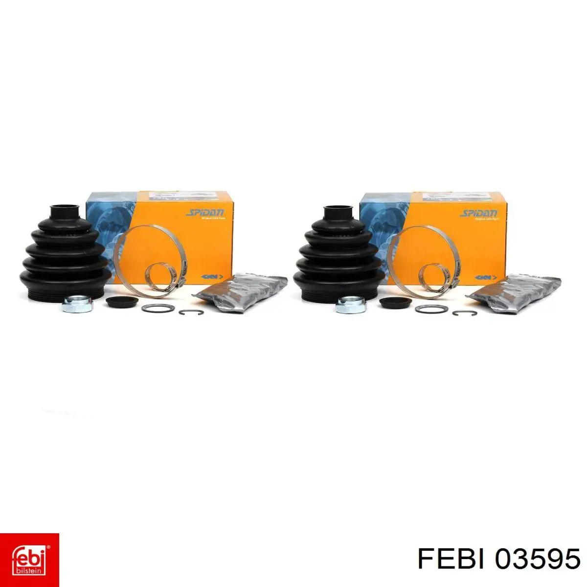 Fuelle semieje delantero exterior Febi 03595
