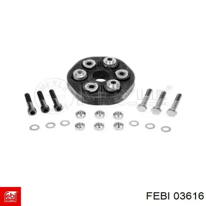 Comprar 03616 Febi Acoplamiento elástico del cardán