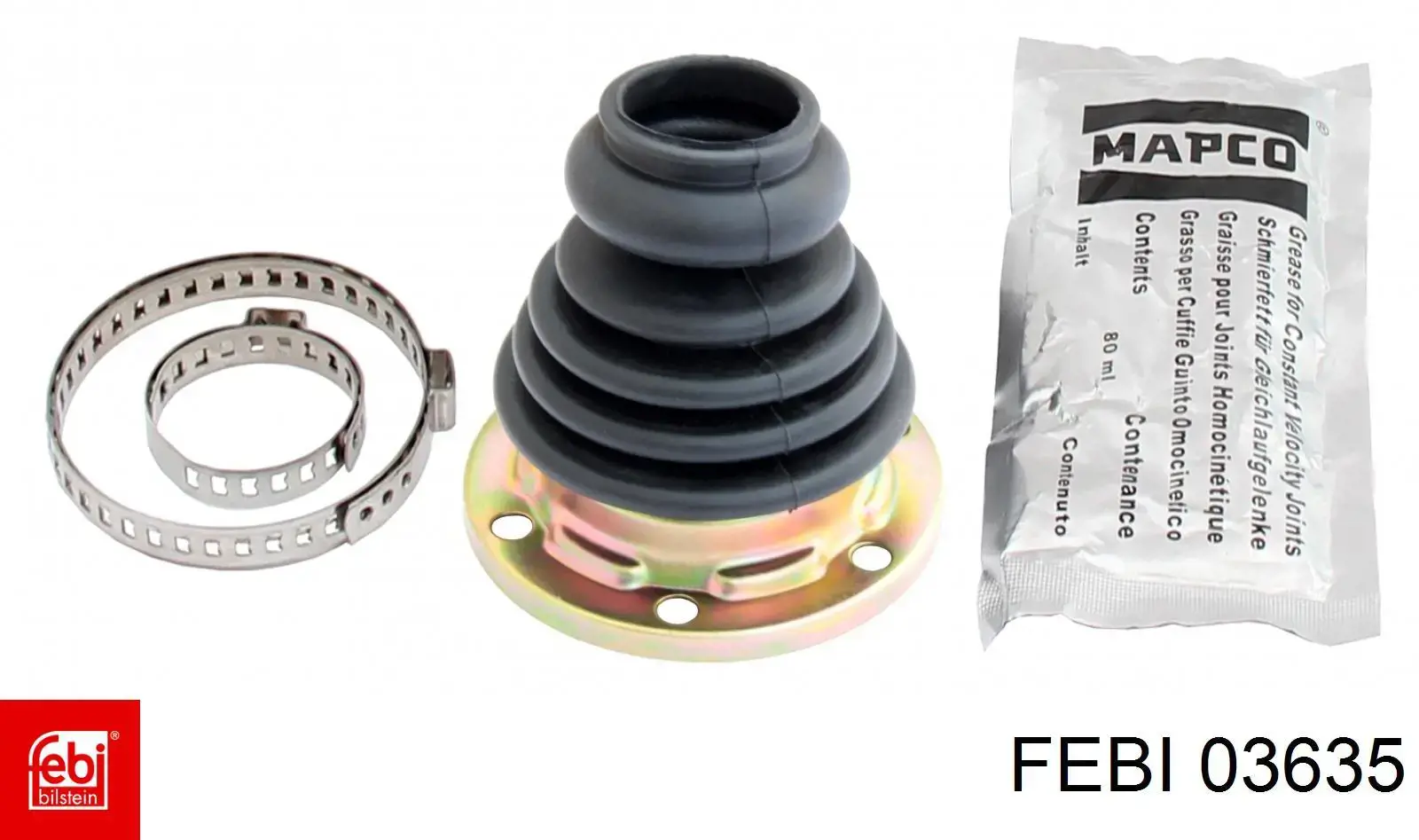 310072 Unigom Fuelle transmisión delantero exterior