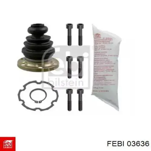 Fuelle, árbol de transmisión delantero interior 524733 NK
